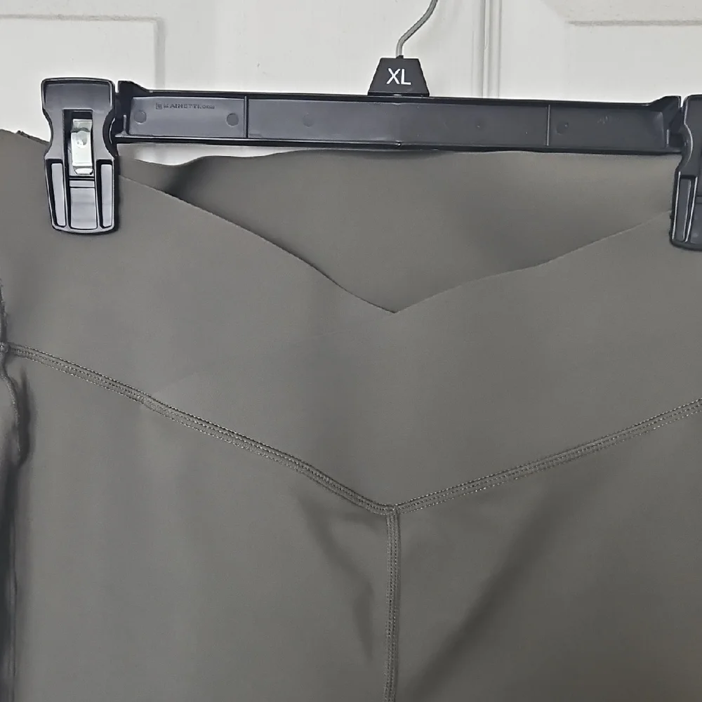 ZYIA Women's Olive Green Leggings - Picture 3 of 5